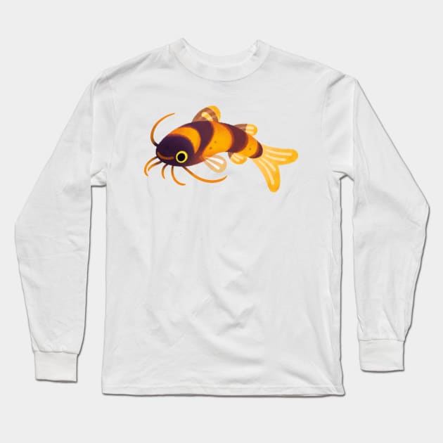 Bumblebee catfish Long Sleeve T-Shirt by pikaole